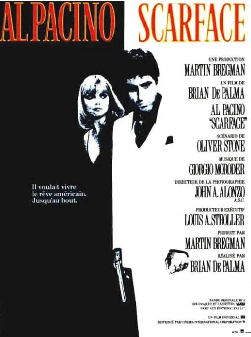 【夸克网盘】美国电影　剧情 / 惊悚 / 犯罪《疤面煞星》（1983）主演: 阿尔·帕西诺 / 斯蒂文·鲍尔 / 米歇尔·菲佛 / 玛丽·伊丽莎白·马斯特兰托尼奥 / 罗伯特·劳吉亚　 豆瓣8.4-有点盘资源网