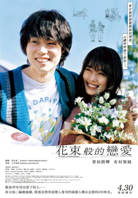 [夸克网盘]日本电影 剧情 / 爱情《花束般的恋爱》（2021年） 主演: 菅田将晖 / 有村架纯 / 细田佳央太 / 清原果耶 / 小田切让  豆瓣评分8.6-有点盘资源网