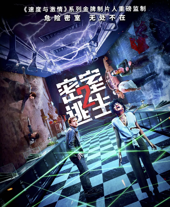 [夸克网盘]美国电影   悬疑 / 惊悚《密室逃生》（1-2部/2019-2021）豆瓣评分7.1-有点盘资源网